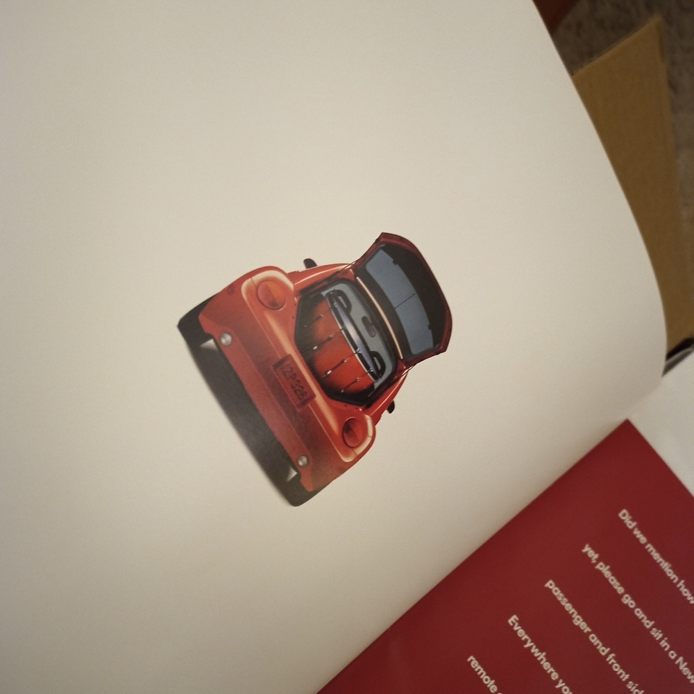 If you own the new beetle this is the original brochure